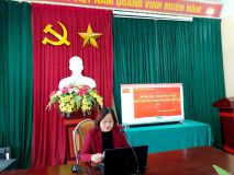 Đồng chí Nhinh trình bày ý nghĩa và nguồn gốc của ngày Pháp Luật Việt Nam