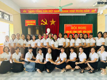 TRƯỜNG MẦM NON BÌNH MINH II TỔ CHỨC THÀNH CÔNG HỘI NGHỊ CÁN BỘ CÔNG CHỨC VIÊN CHỨC NĂM HỌC 2024-2025